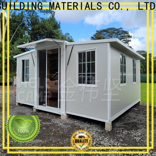 WELLCAMP, WELLCAMP prefab house, WELLCAMP container house two floor prefab house china with walkway for office