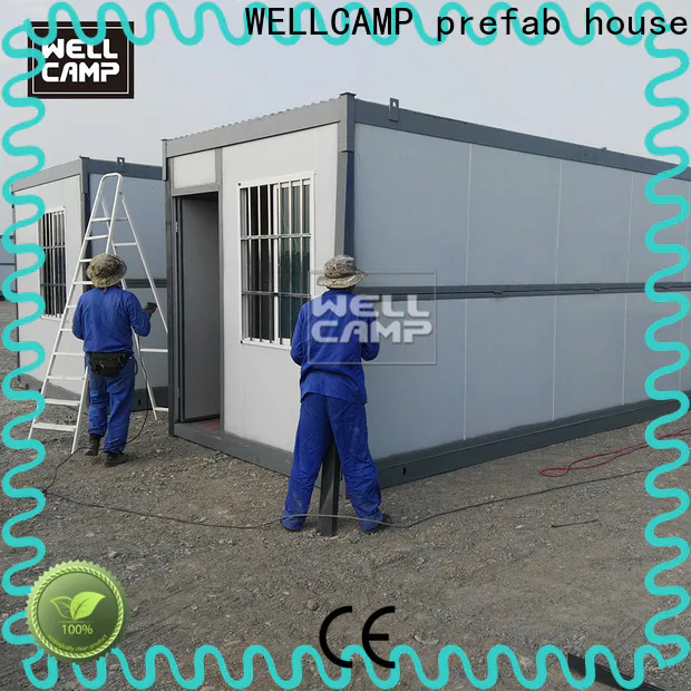 big size detachable container house with walkway for dormitory
