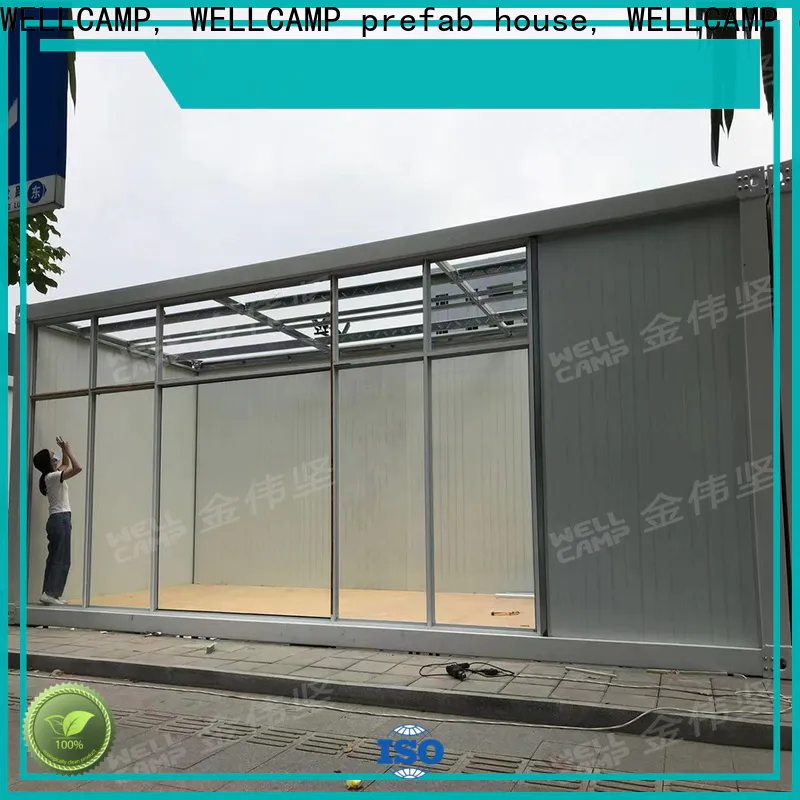 corrugated prefab container house wholesale for living
