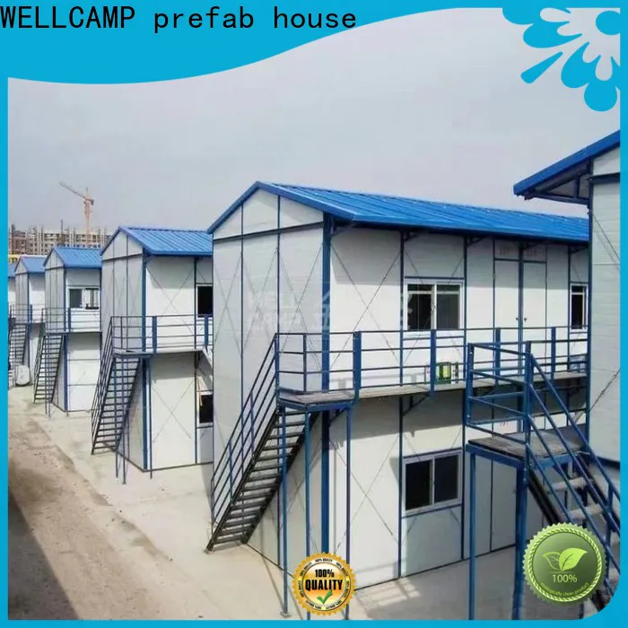WELLCAMP, WELLCAMP prefab house, WELLCAMP container house low cost prefabricated houses maker for office