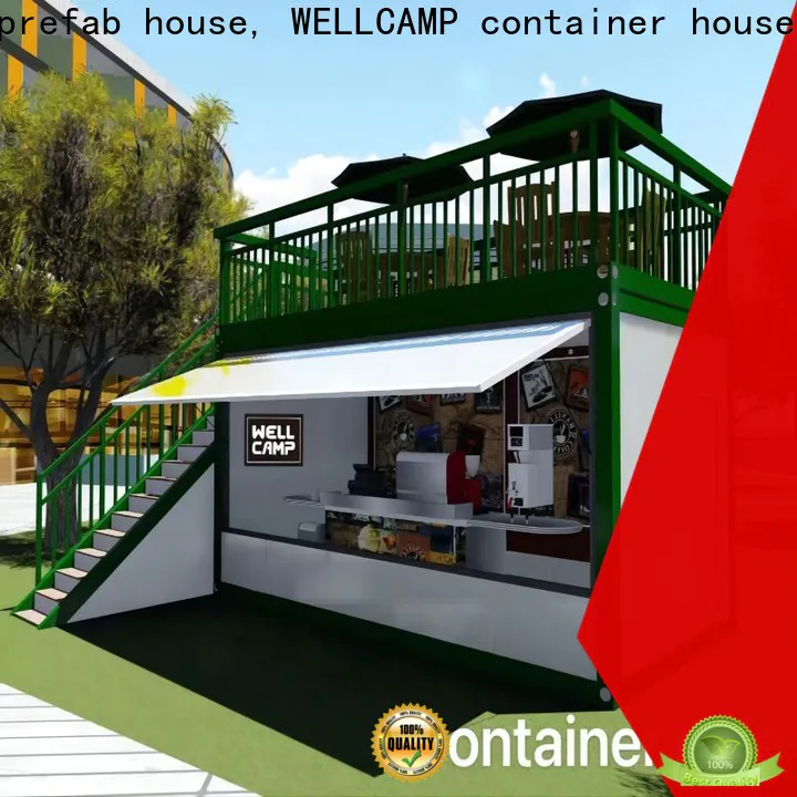WELLCAMP, WELLCAMP prefab house, WELLCAMP container house mobile container house supplier for apartment
