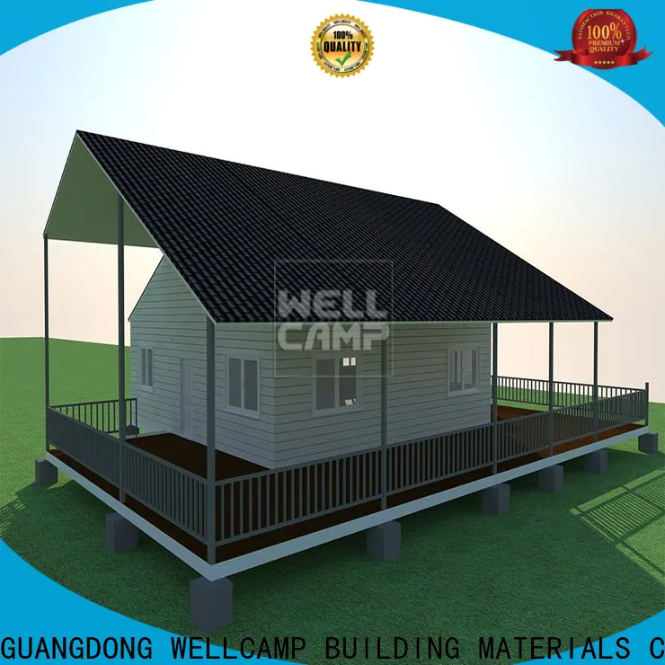 WELLCAMP, WELLCAMP prefab house, WELLCAMP container house sandwich prefab modular house manufacturer for restaurant