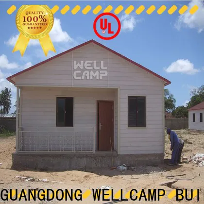 WELLCAMP, WELLCAMP prefab house, WELLCAMP container house fast install prefabricated villa online for restaurant