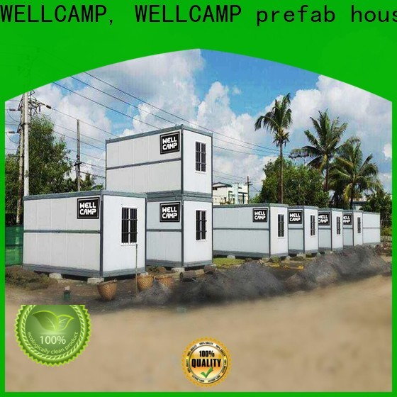 WELLCAMP, WELLCAMP prefab house, WELLCAMP container house shipping container homes prices supplier for outdoor builder