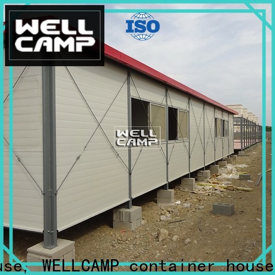 WELLCAMP, WELLCAMP prefab house, WELLCAMP container house materials tiny houses prefab on seaside for labour camp