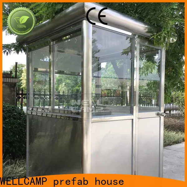 WELLCAMP, WELLCAMP prefab house, WELLCAMP container house portable security room supplier wholesale for security room