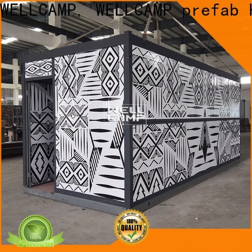 WELLCAMP, WELLCAMP prefab house, WELLCAMP container house freight container homes supplier for outdoor builder
