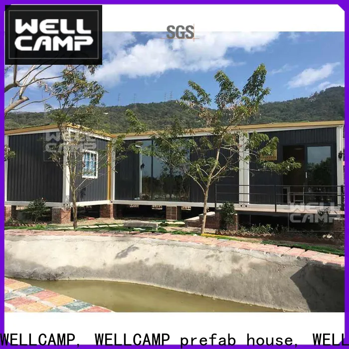 WELLCAMP, WELLCAMP prefab house, WELLCAMP container house folding luxury container homes wholesale for hotel