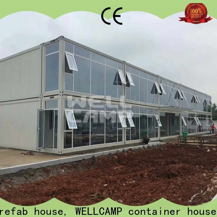WELLCAMP, WELLCAMP prefab house, WELLCAMP container house shipping container house floor plans manufacturer wholesale