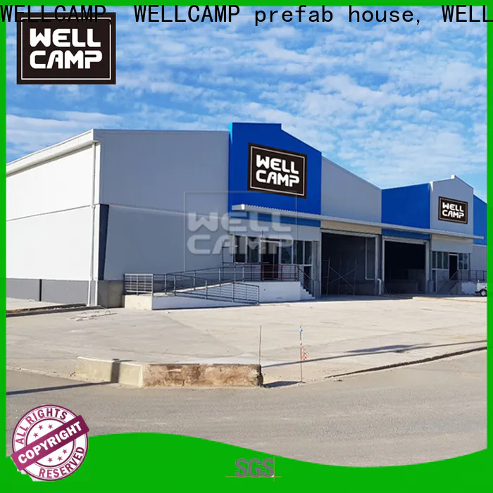 WELLCAMP, WELLCAMP prefab house, WELLCAMP container house widely steel workshop supplier for sale