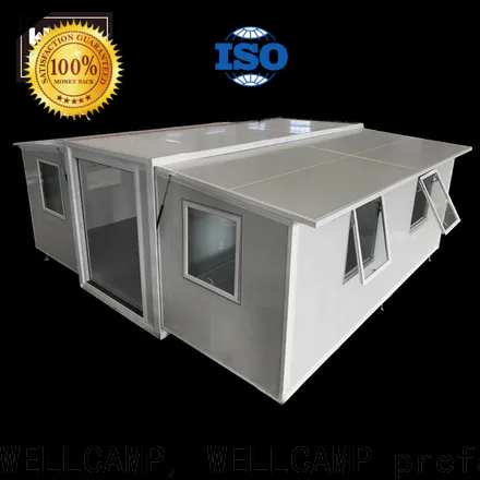 WELLCAMP, WELLCAMP prefab house, WELLCAMP container house diy container home online for dormitory