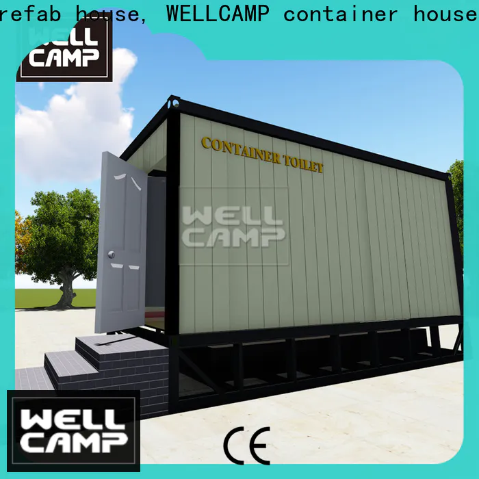 WELLCAMP, WELLCAMP prefab house, WELLCAMP container house decoration portable toilets price container online