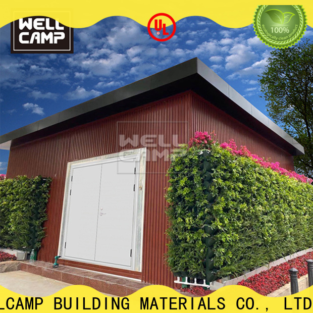 WELLCAMP, WELLCAMP prefab house, WELLCAMP container house light steel china luxury living container villa in garden