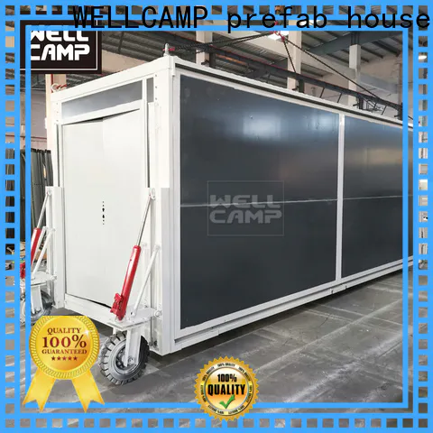 standard container shelter with two bedroom for living