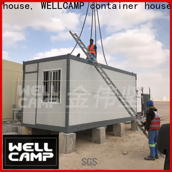 WELLCAMP, WELLCAMP prefab house, WELLCAMP container house mobile detachable container house manufacturer for office