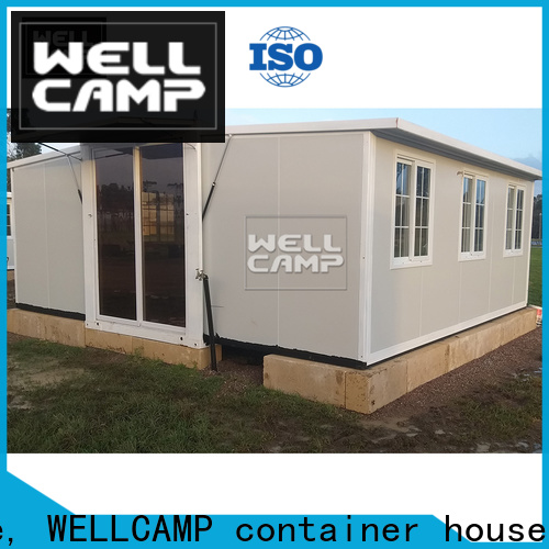 big size container house with walkway for dormitory