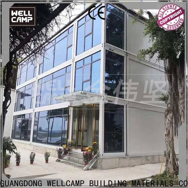 WELLCAMP, WELLCAMP prefab house, WELLCAMP container house newest crate homes apartment wholesale
