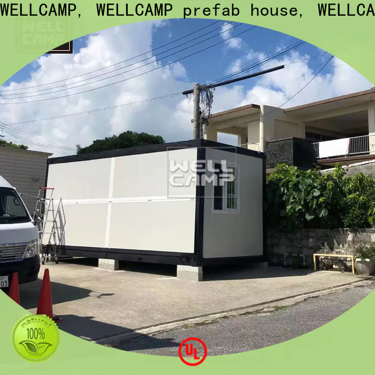 WELLCAMP, WELLCAMP prefab house, WELLCAMP container house fold out container house building for labour camp