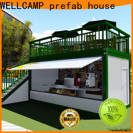 new detachable container house with walkway for dormitory