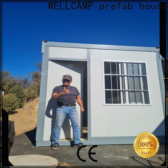 WELLCAMP, WELLCAMP prefab house, WELLCAMP container house material steel container homes manufacturer for worker