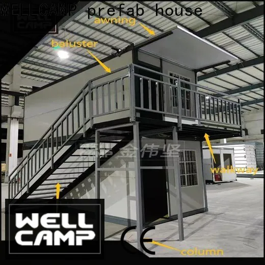 WELLCAMP, WELLCAMP prefab house, WELLCAMP container house folding container house maker for sale