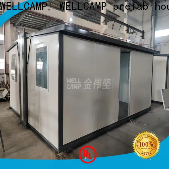 WELLCAMP, WELLCAMP prefab house, WELLCAMP container house container van house design with two bedroom for living