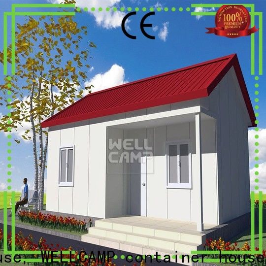 WELLCAMP, WELLCAMP prefab house, WELLCAMP container house customized steel villa house apartment for hotel