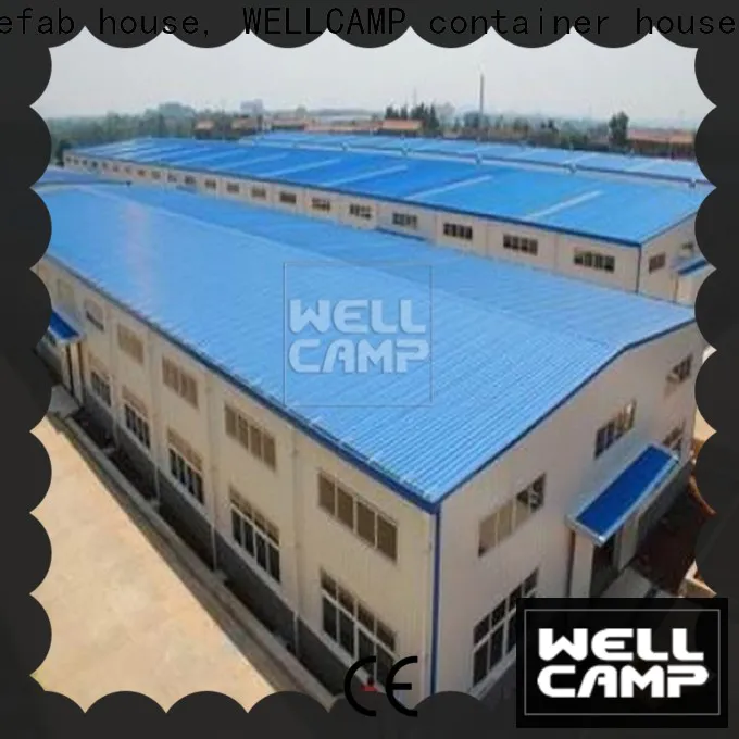WELLCAMP, WELLCAMP prefab house, WELLCAMP container house span steel warehouse manufacturer