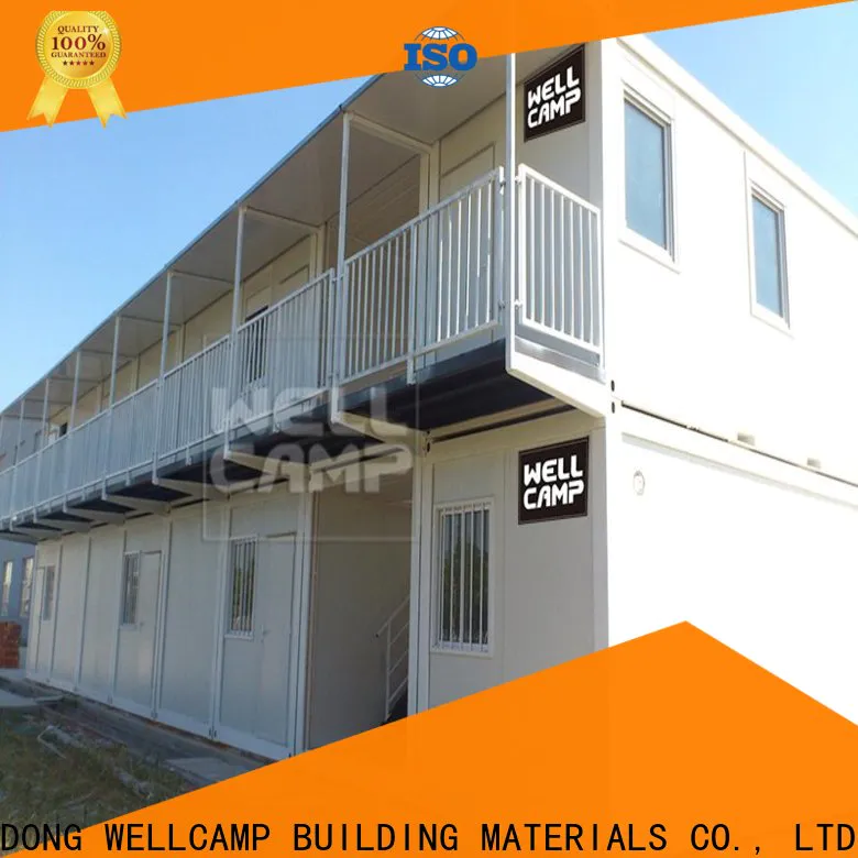 WELLCAMP, WELLCAMP prefab house, WELLCAMP container house economic detachable container house supplier for apartment