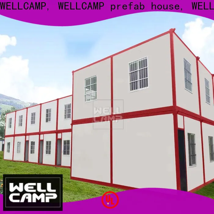 WELLCAMP, WELLCAMP prefab house, WELLCAMP container house portable prefab container house online for apartment