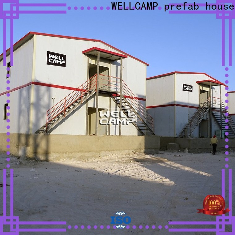 WELLCAMP, WELLCAMP prefab house, WELLCAMP container house simple prefab container homes refugee house for office