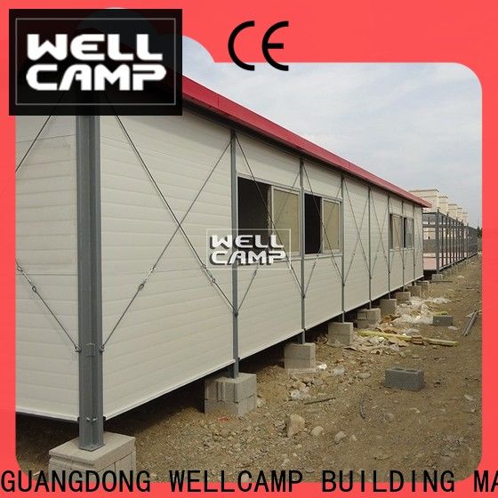 temporary prefabricated house companies on seaside for office