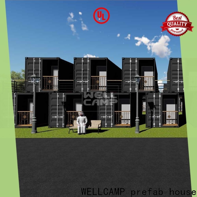 WELLCAMP, WELLCAMP prefab house, WELLCAMP container house prefab shipping container homes wholesale for villa