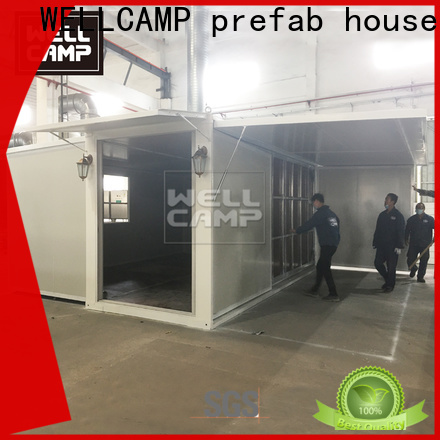 standard container van house design with two bedroom for apartment