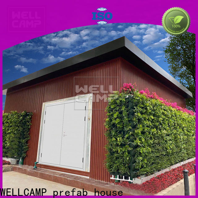 WELLCAMP, WELLCAMP prefab house, WELLCAMP container house china luxury living container villa in garden for sale