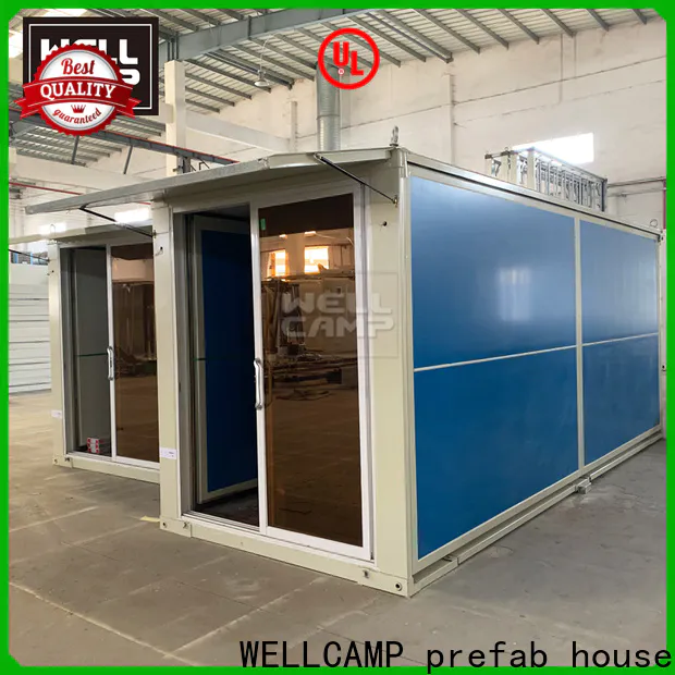 WELLCAMP, WELLCAMP prefab house, WELLCAMP container house container shelter with two bedroom for living