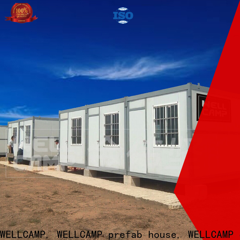 luxury prefabricated houses manufacturer for sale WELLCAMP, WELLCAMP