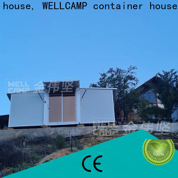 WELLCAMP, WELLCAMP prefab house, WELLCAMP container house easy install expandable container house wholesale for wedding room