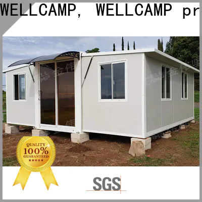 WELLCAMP, WELLCAMP prefab house, WELLCAMP container house standard expandable container house online for apartment