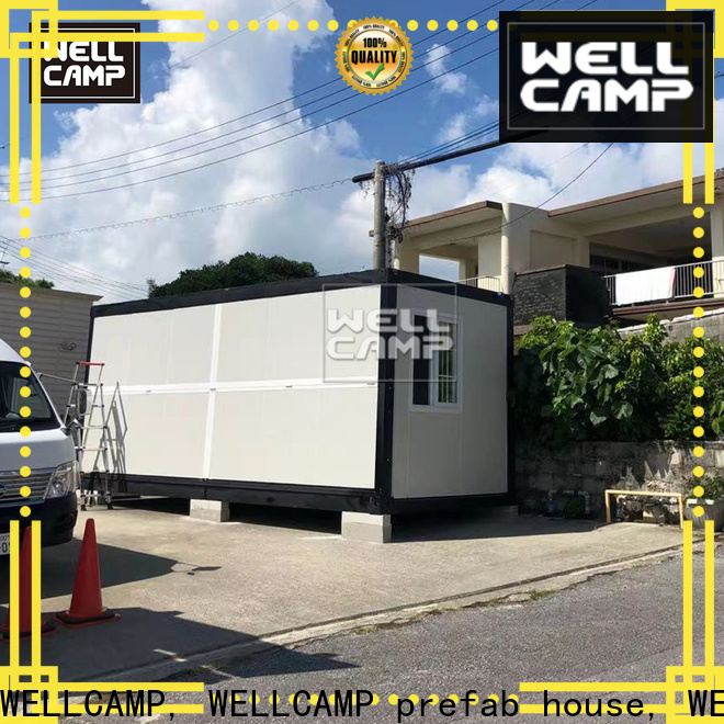 WELLCAMP, WELLCAMP prefab house, WELLCAMP container house fast install detachable container house manufacturer for living