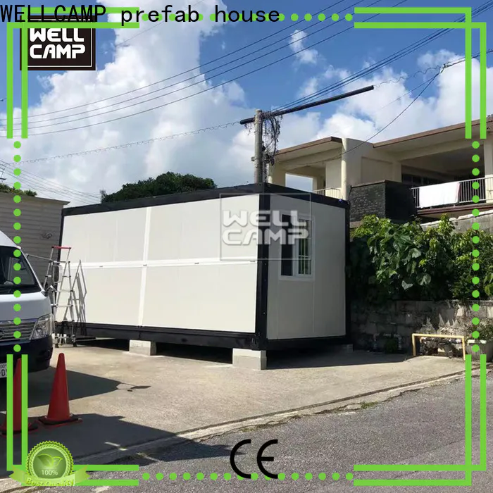 WELLCAMP, WELLCAMP prefab house, WELLCAMP container house economical folding container house price classroom for hospital