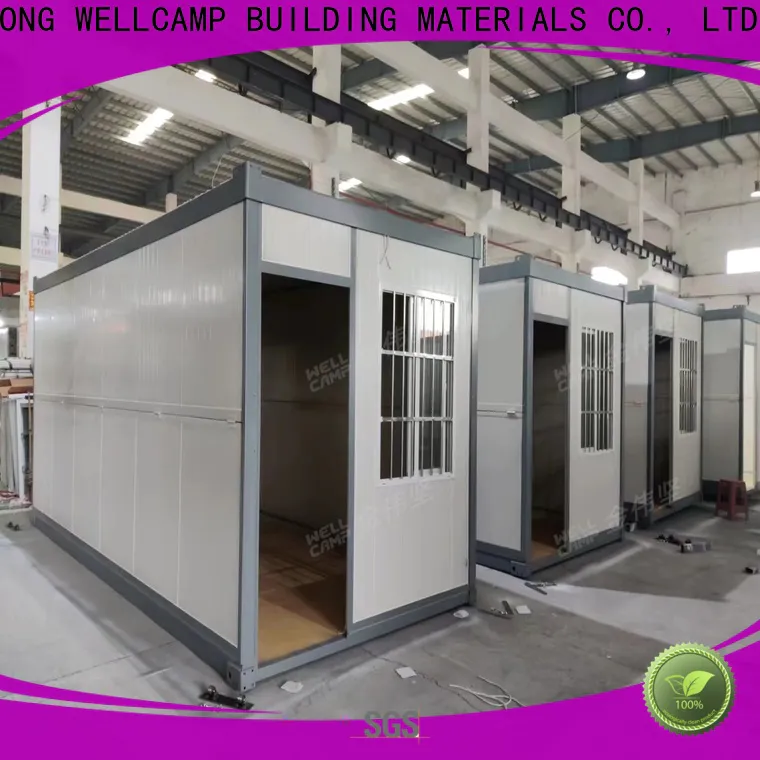 WELLCAMP, WELLCAMP prefab house, WELLCAMP container house prefabricated houses with walkway for apartment