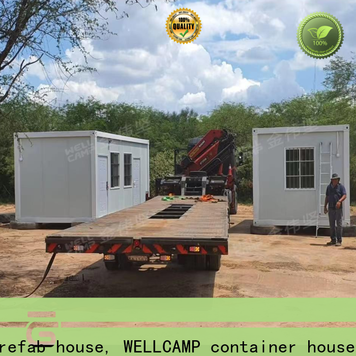 WELLCAMP, WELLCAMP prefab house, WELLCAMP container house big size container house manufacturer for living
