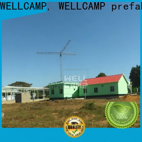 WELLCAMP, WELLCAMP prefab house, WELLCAMP container house modular steel villa house building for sale