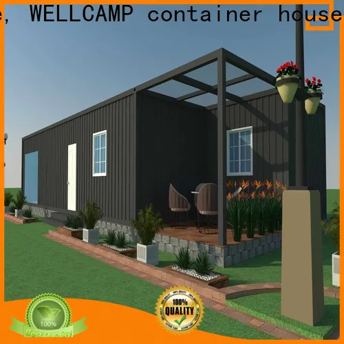 WELLCAMP, WELLCAMP prefab house, WELLCAMP container house detachable luxury living container villa suppliers in garden for sale