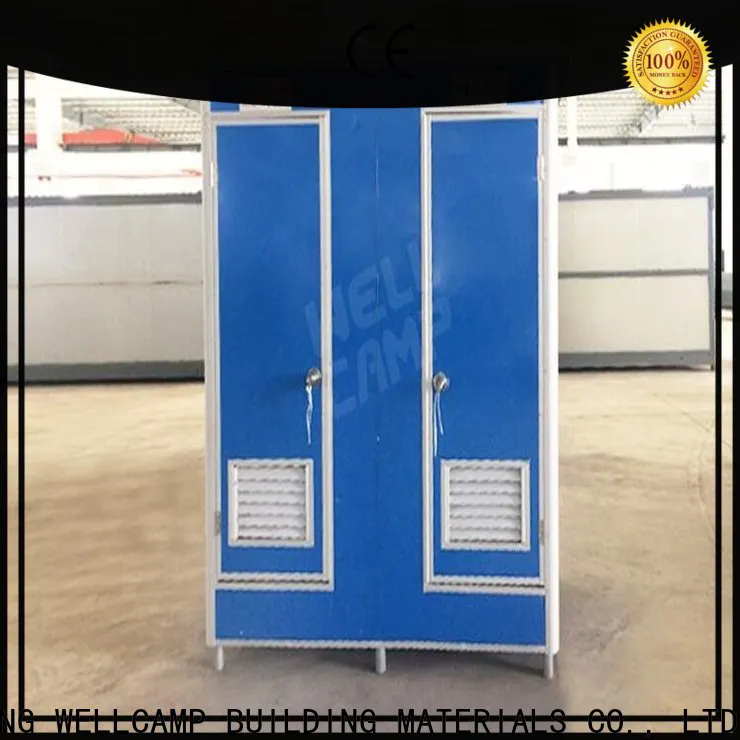 WELLCAMP, WELLCAMP prefab house, WELLCAMP container house working portable toilets for sale container wholesale