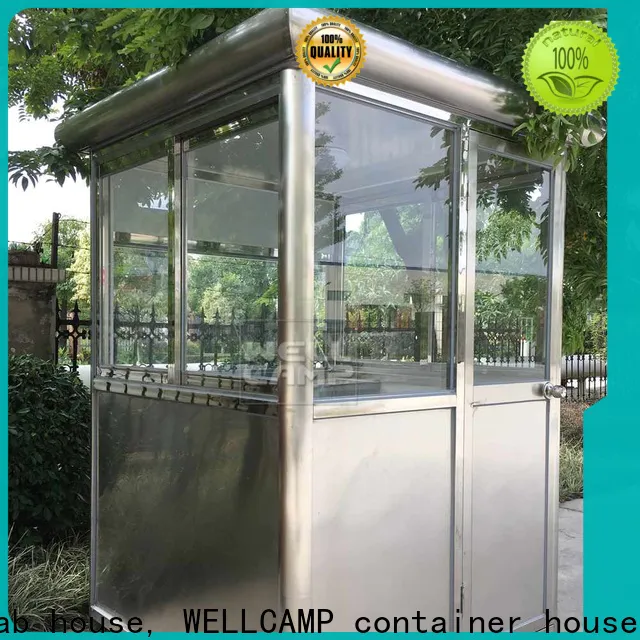 WELLCAMP, WELLCAMP prefab house, WELLCAMP container house security room supplier prefab house for security room