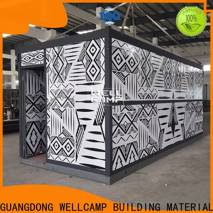 WELLCAMP, WELLCAMP prefab house, WELLCAMP container house pbs folding container house supplier for worker