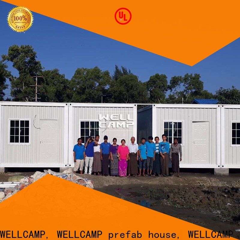 WELLCAMP, WELLCAMP prefab house, WELLCAMP container house flat steel container houses home for renting