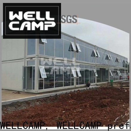 WELLCAMP, WELLCAMP prefab house, WELLCAMP container house wool flat pack container house manufacturer for sale